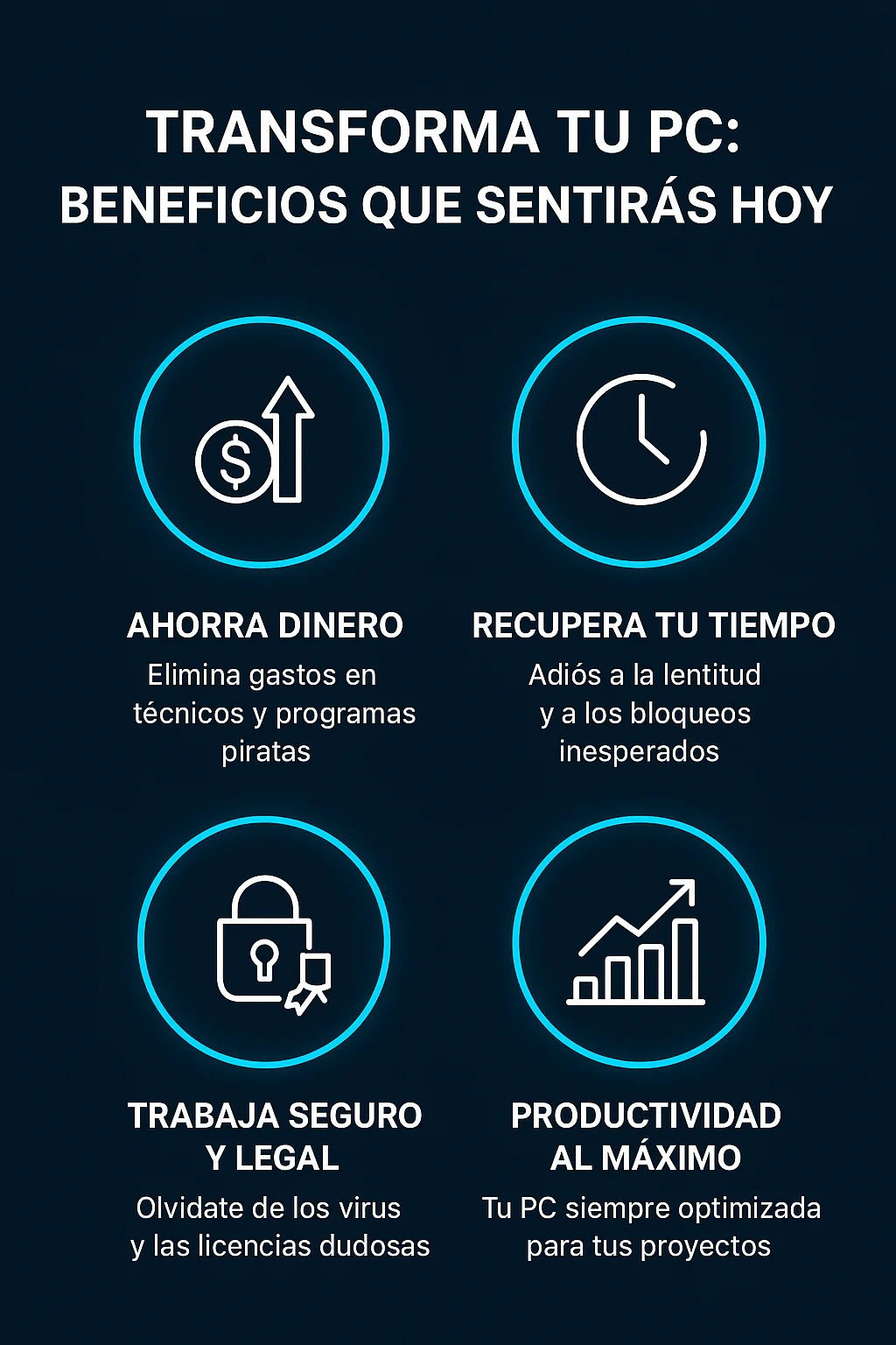 Diagrama de los componentes del curso
